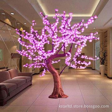 LED Simulation Tree Light with 2 Meters High and 1152pcs LED, Waterproof for Outdoor Use